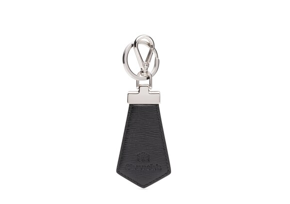 Church's Tab keyring St Jamesレザー キーリング ブラック