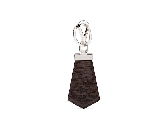 Church's Tab keyring St Jamesレザー キーリング ダークブラウン