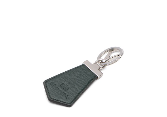 Church's Tab keyring St Jamesレザー キーリング ダークグリーン