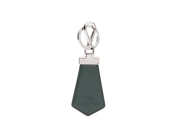 Church's Tab keyring St Jamesレザー キーリング ダークグリーン
