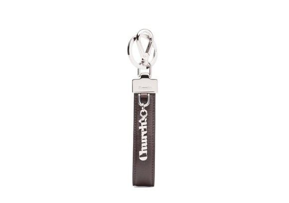 Church's Loop keyring St Jamesレザー キーリング ダークブラウン