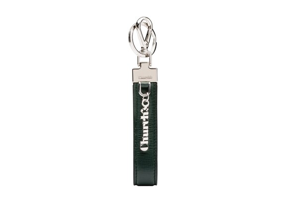 Church's Loop keyring St Jamesレザー キーリング ダークグリーン