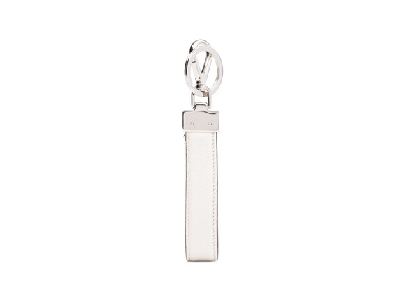 Church's Loop keyring Porte-clés en cuir St. James Talc