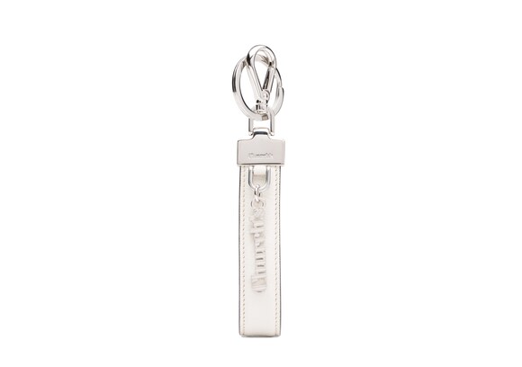 Church's Loop keyring St Jamesレザー キーリング オフホワイト