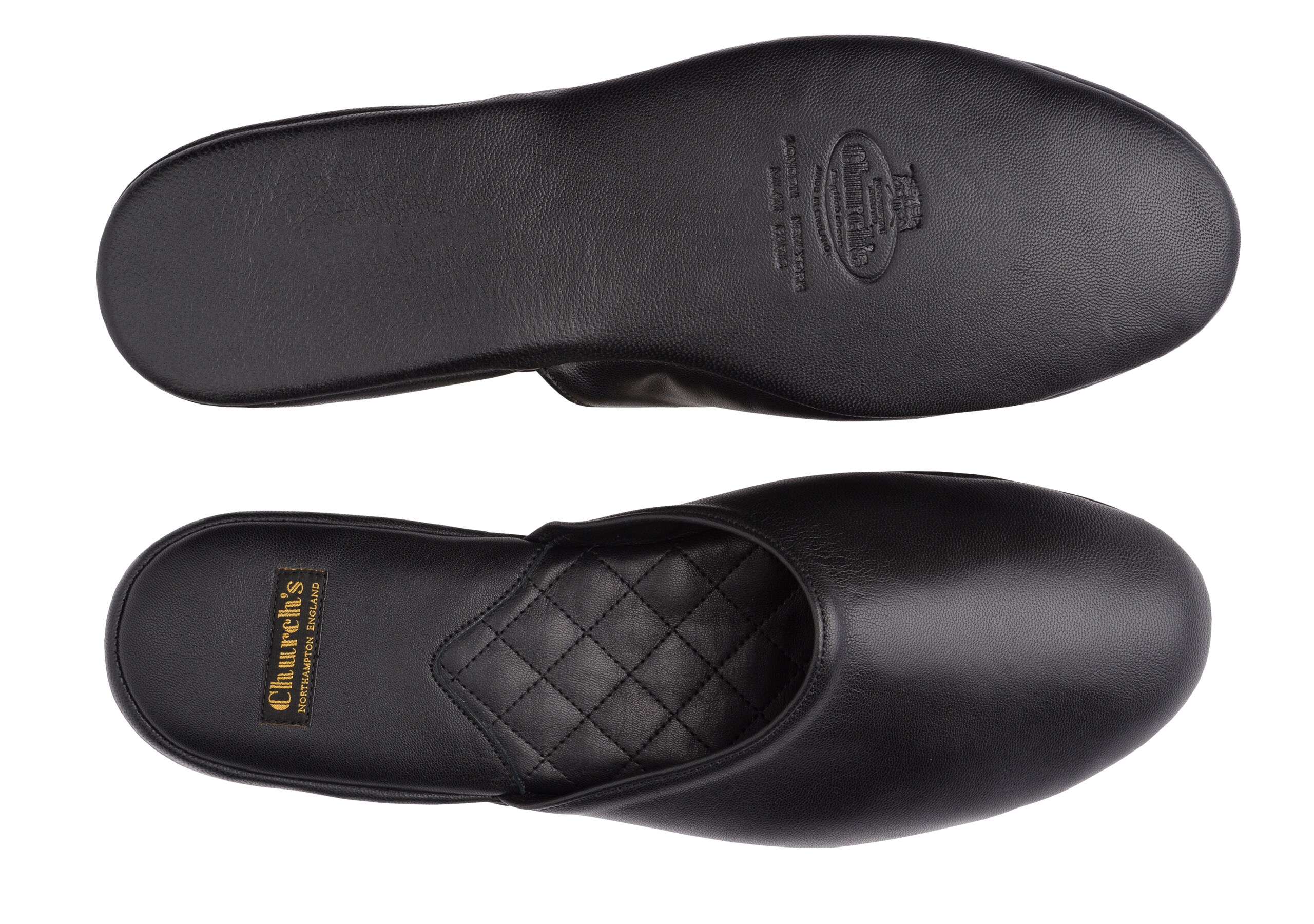 Church's air sale travel leather slippers