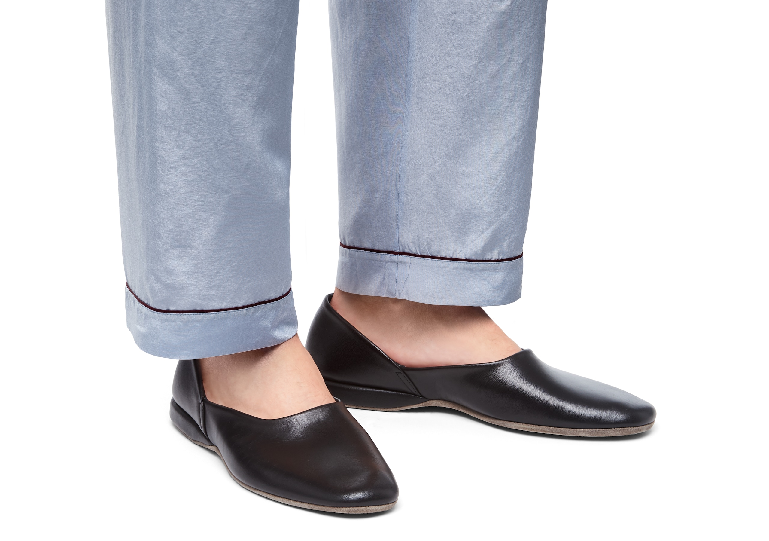 Jason 03 Church's Nappa Leather Grecian Slipper Black