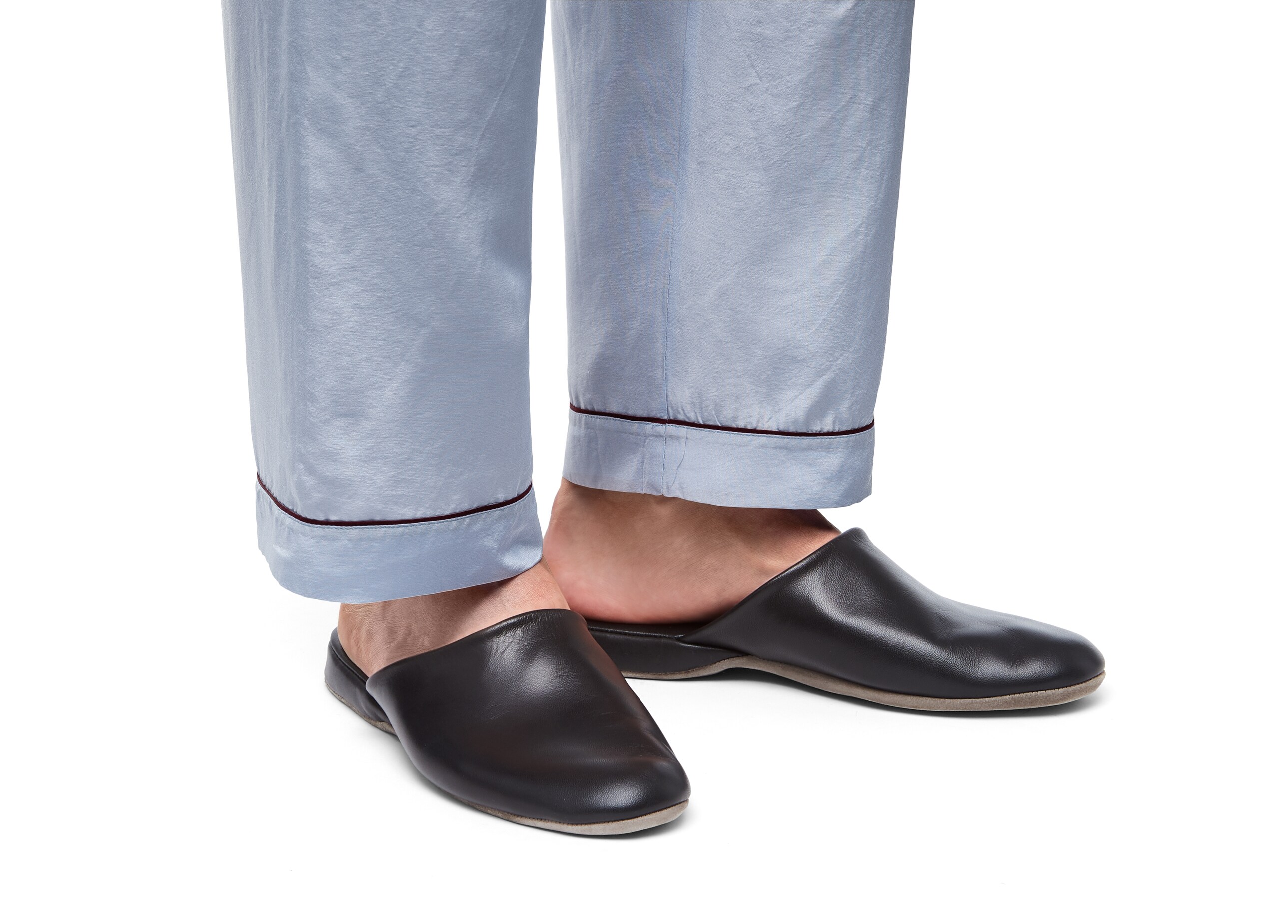 Arran 03 Church's ナッパレザー スリッパ ブラック