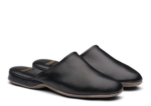 Church's true Chausson en Cuir Nappa Noir