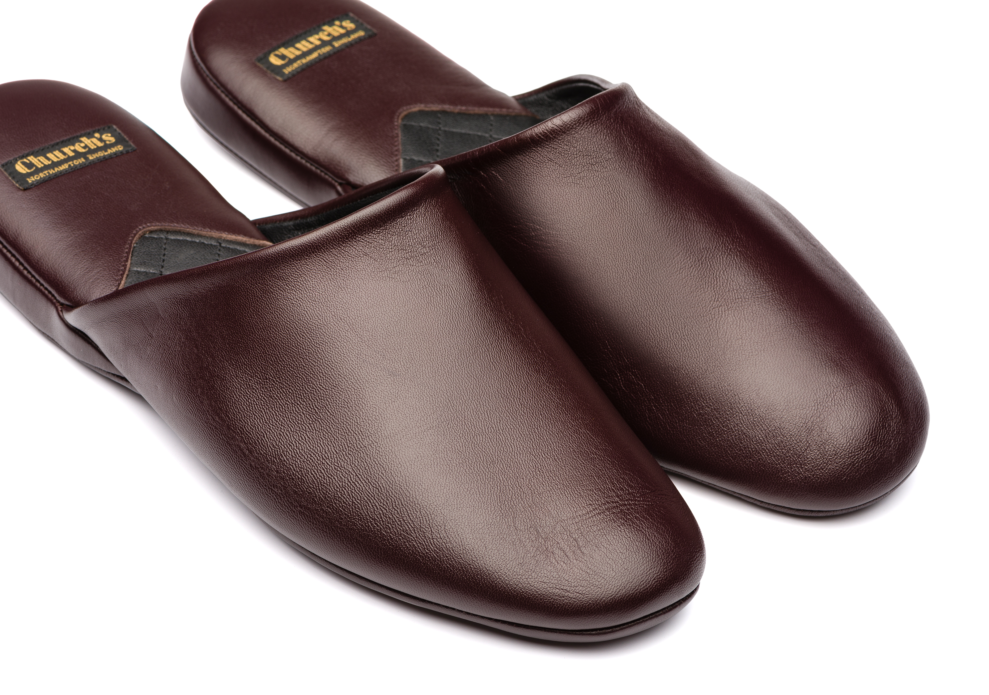 Men s Nappa Leather Slipper Red Church s