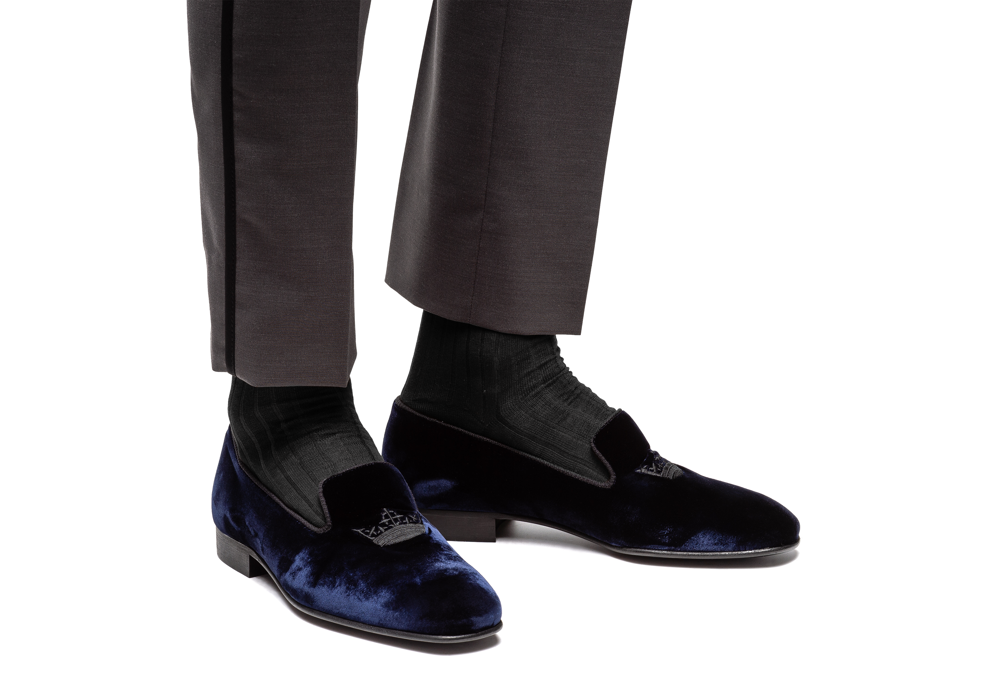 Church's cheap velvet slippers