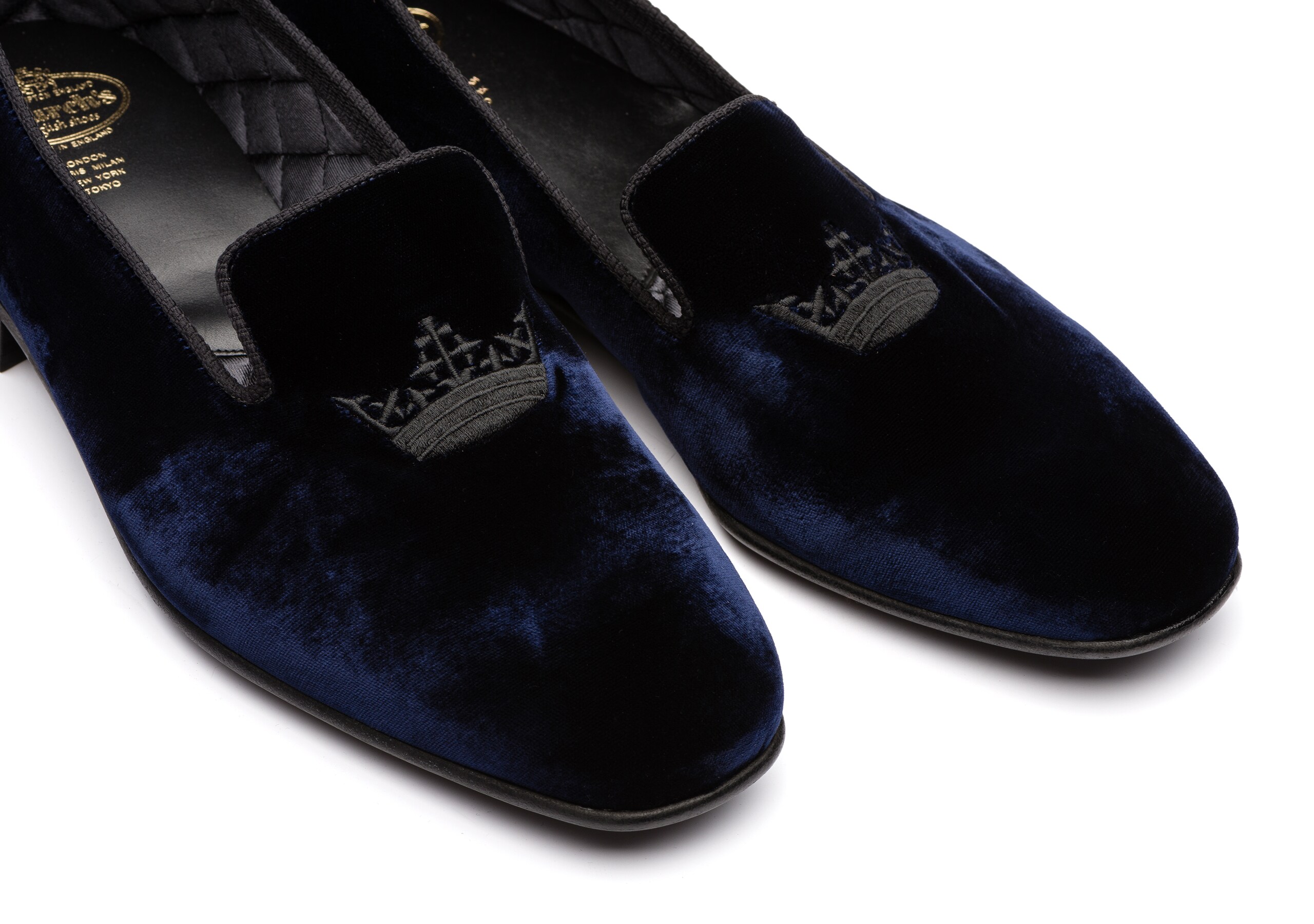 Sovereign 2 Church's Velvet Crown Loafer Blue