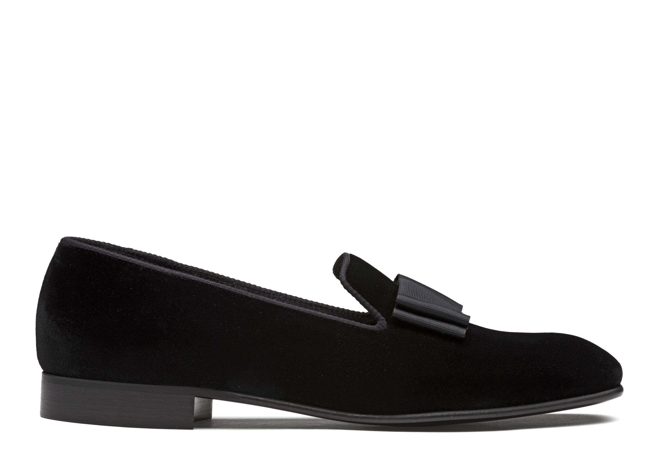 Witham Church's Mocassin en Velours, Couronne Noir