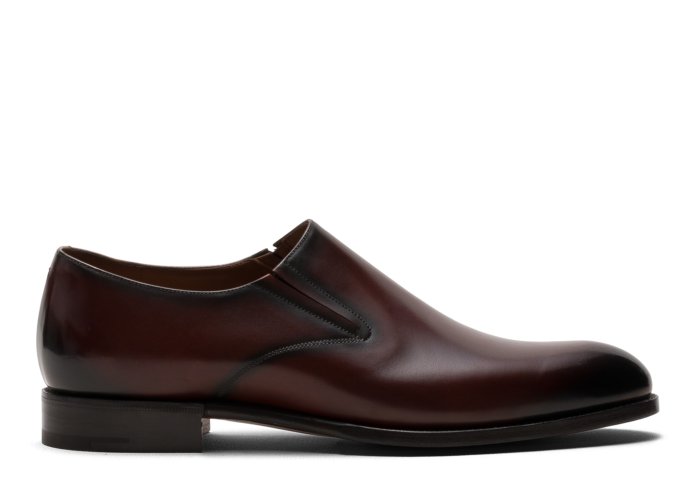 Church Doha Leather Formal Slip-on, Man, Burnt, Size 9