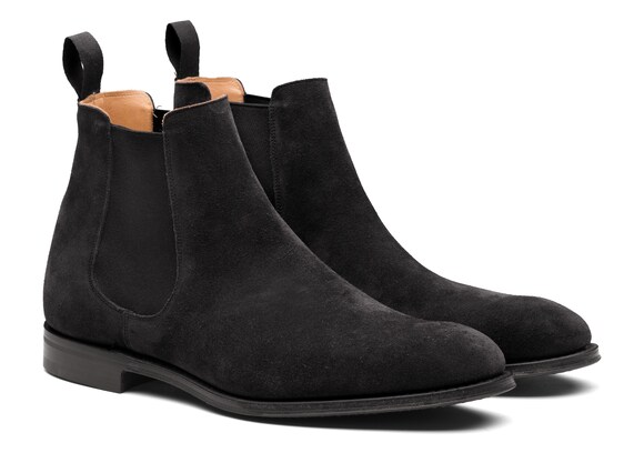 Church's Amberley r173 Suede Chelsea Boot Black