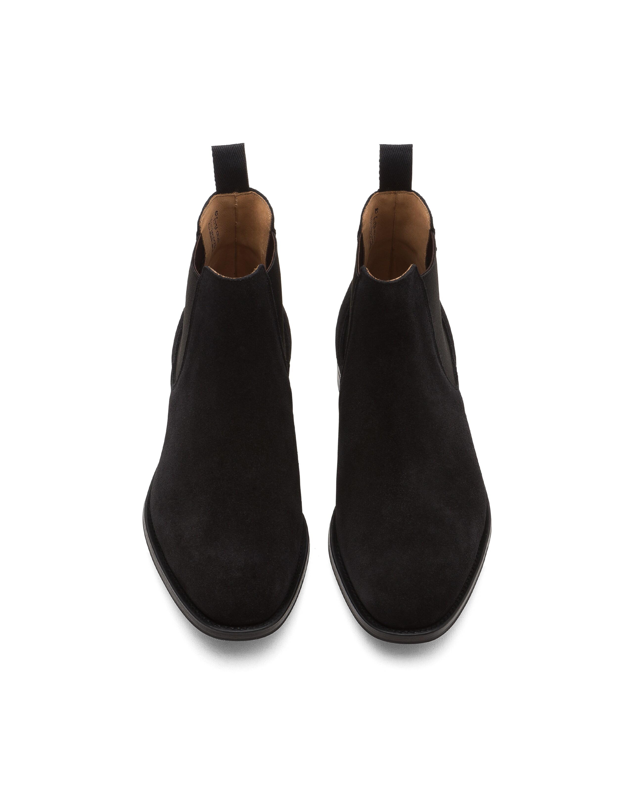Amberley r173 Church's Botte Chelsea en Veau Velours Noir