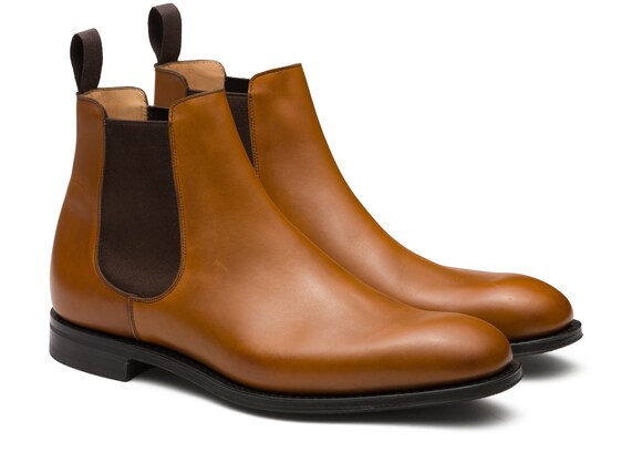 Church's Amberley r173 Nevada Leather Chelsea Boot Walnut