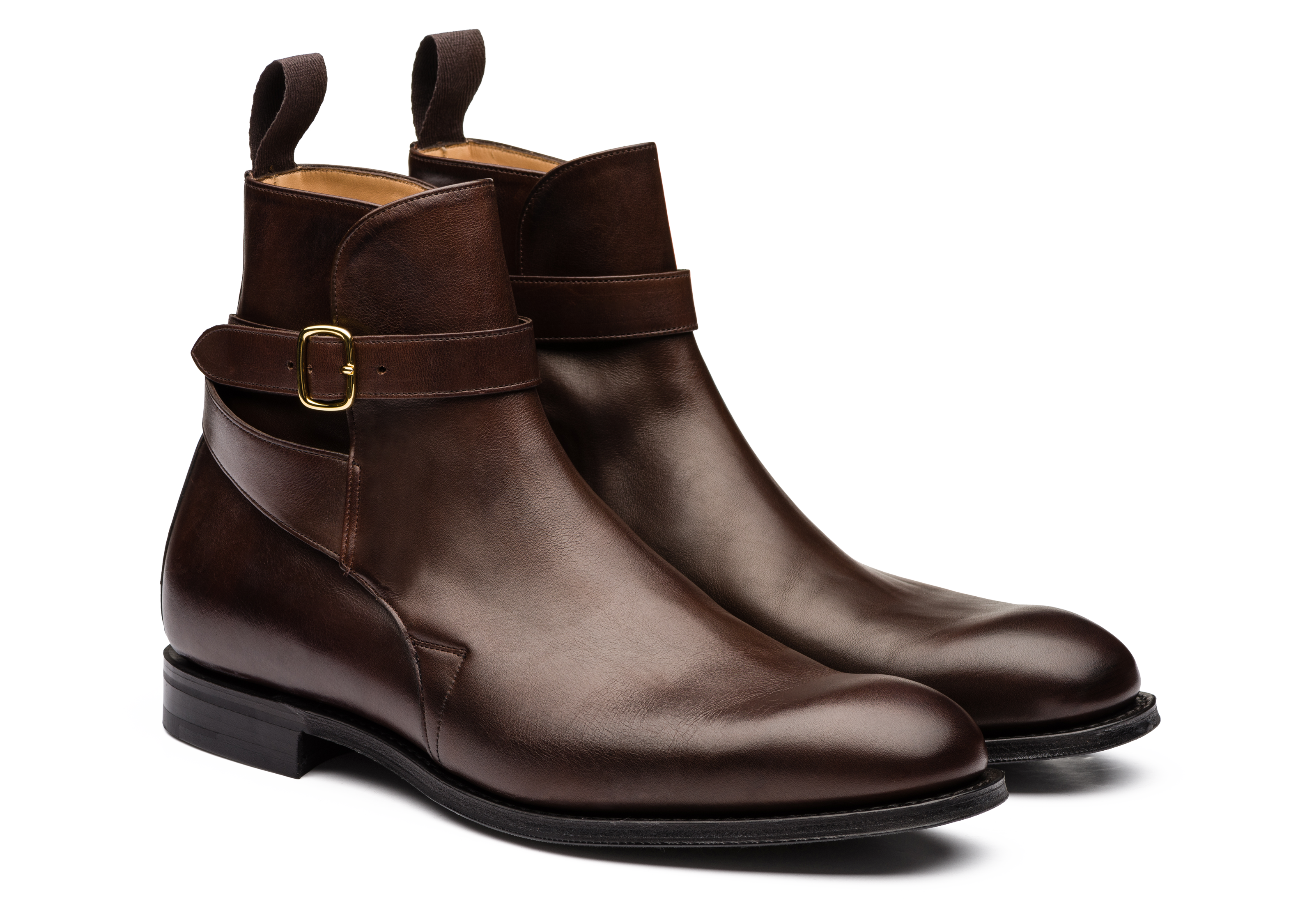 Men s Nevada Leather Strap Boot Brown Church s