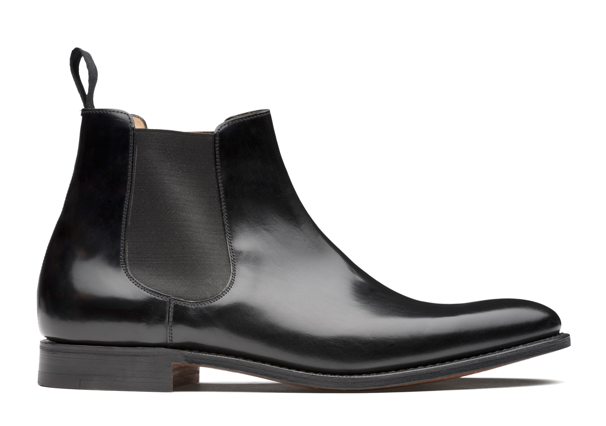 Houston Polished Binder Chelsea Boot Black | Church's