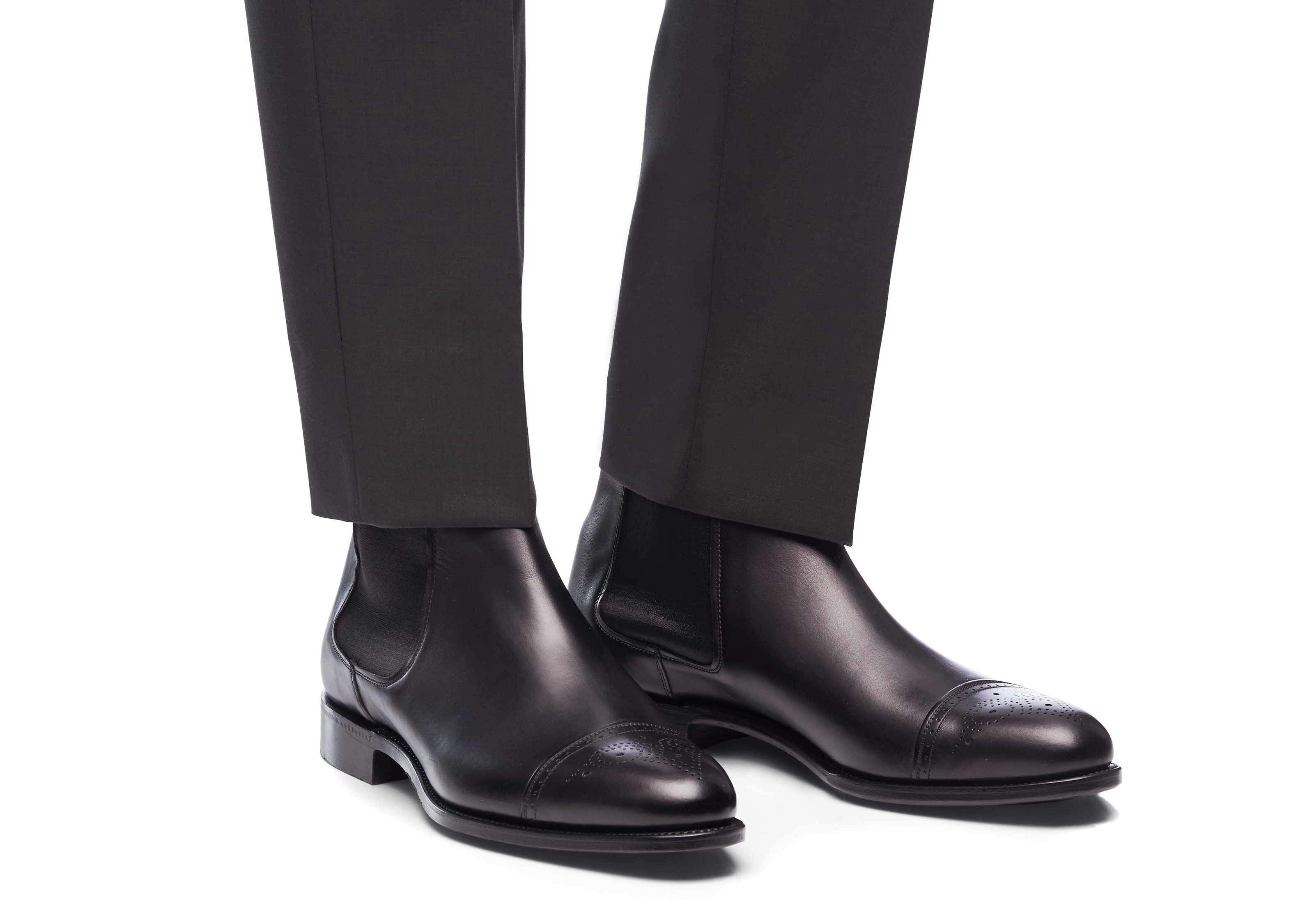 Cap toe sales chelsea boots