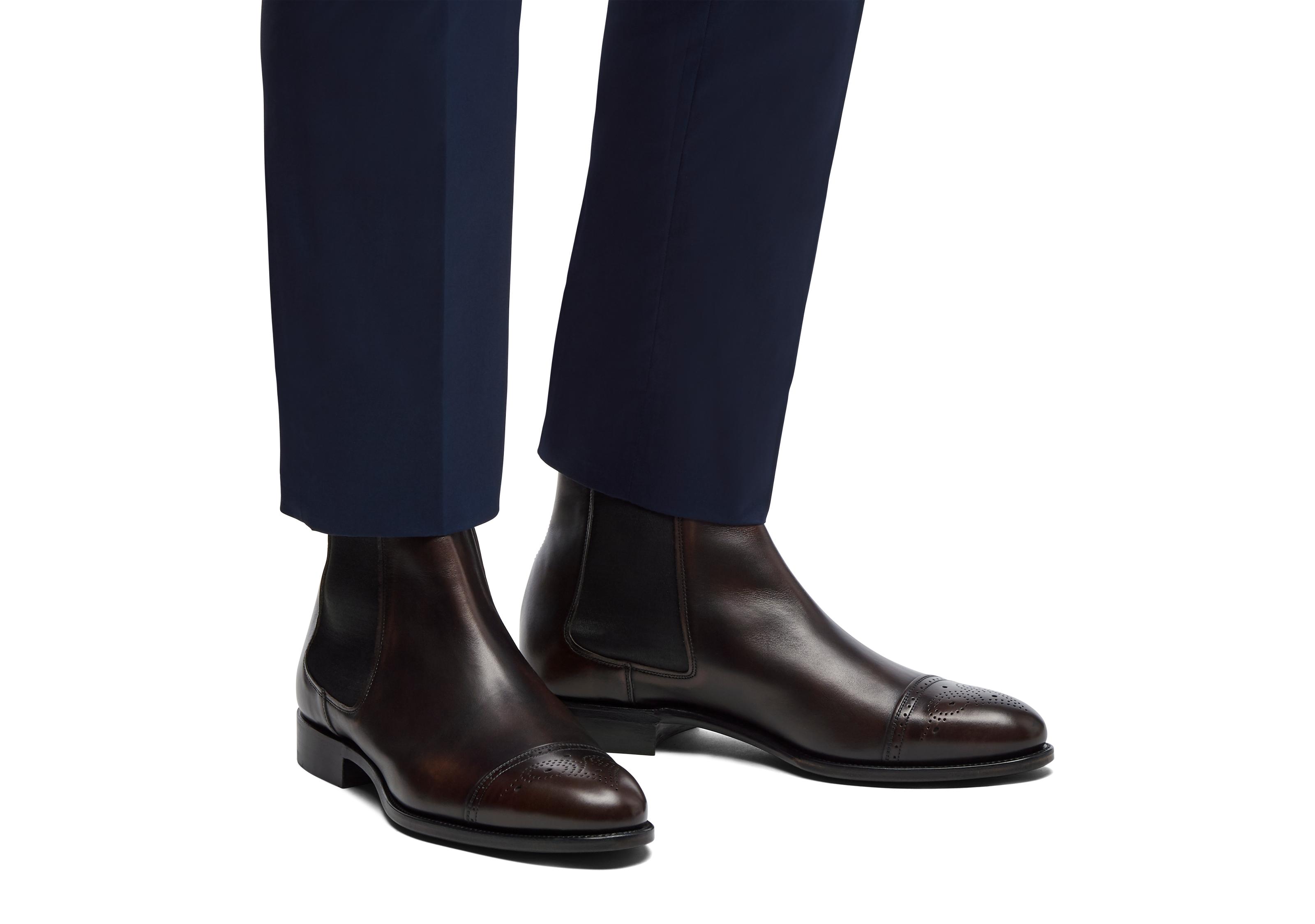 Country shop brogue boots