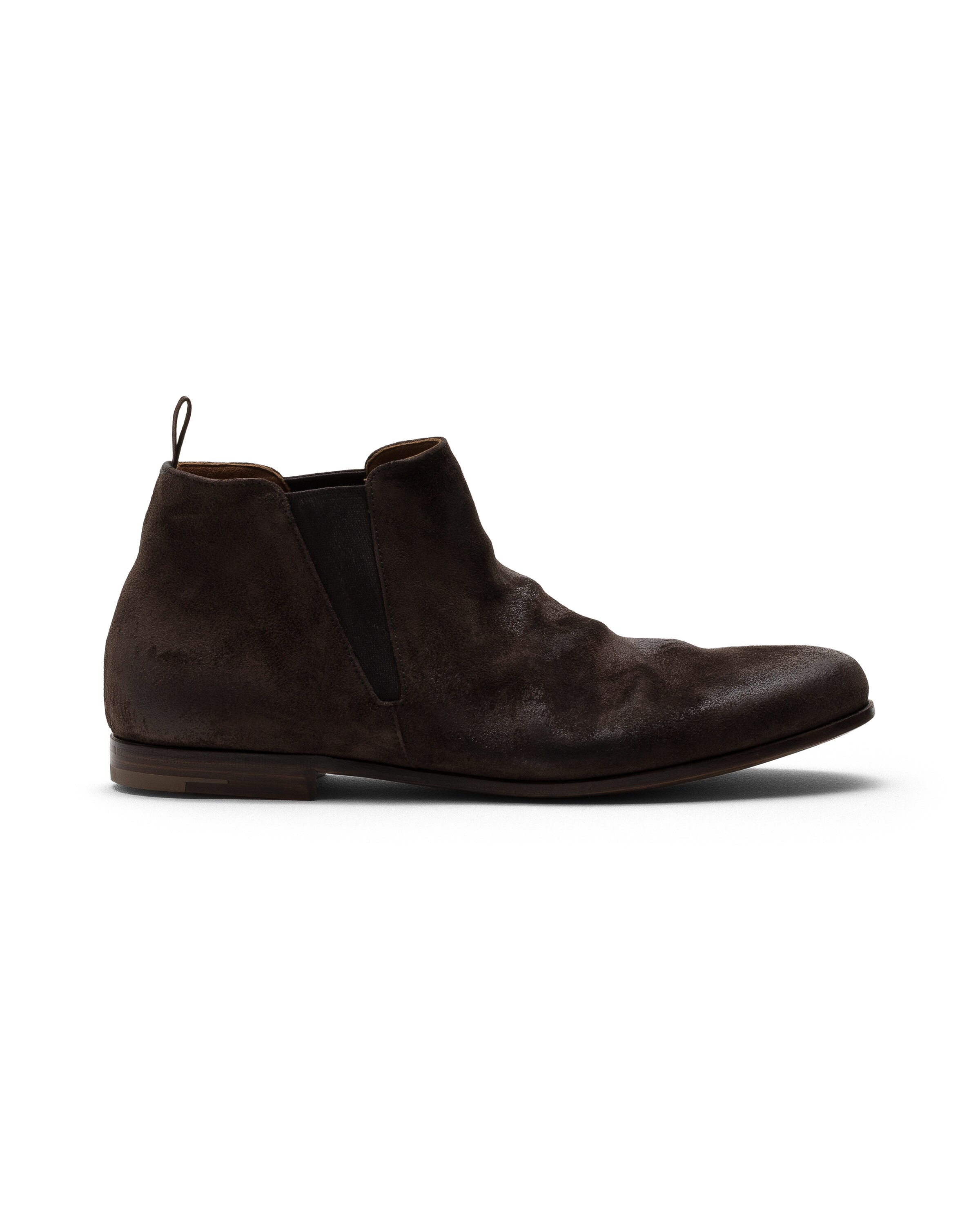 Church Antiqued Suede Chelsea Boot, Man, Brown, Size 6,5