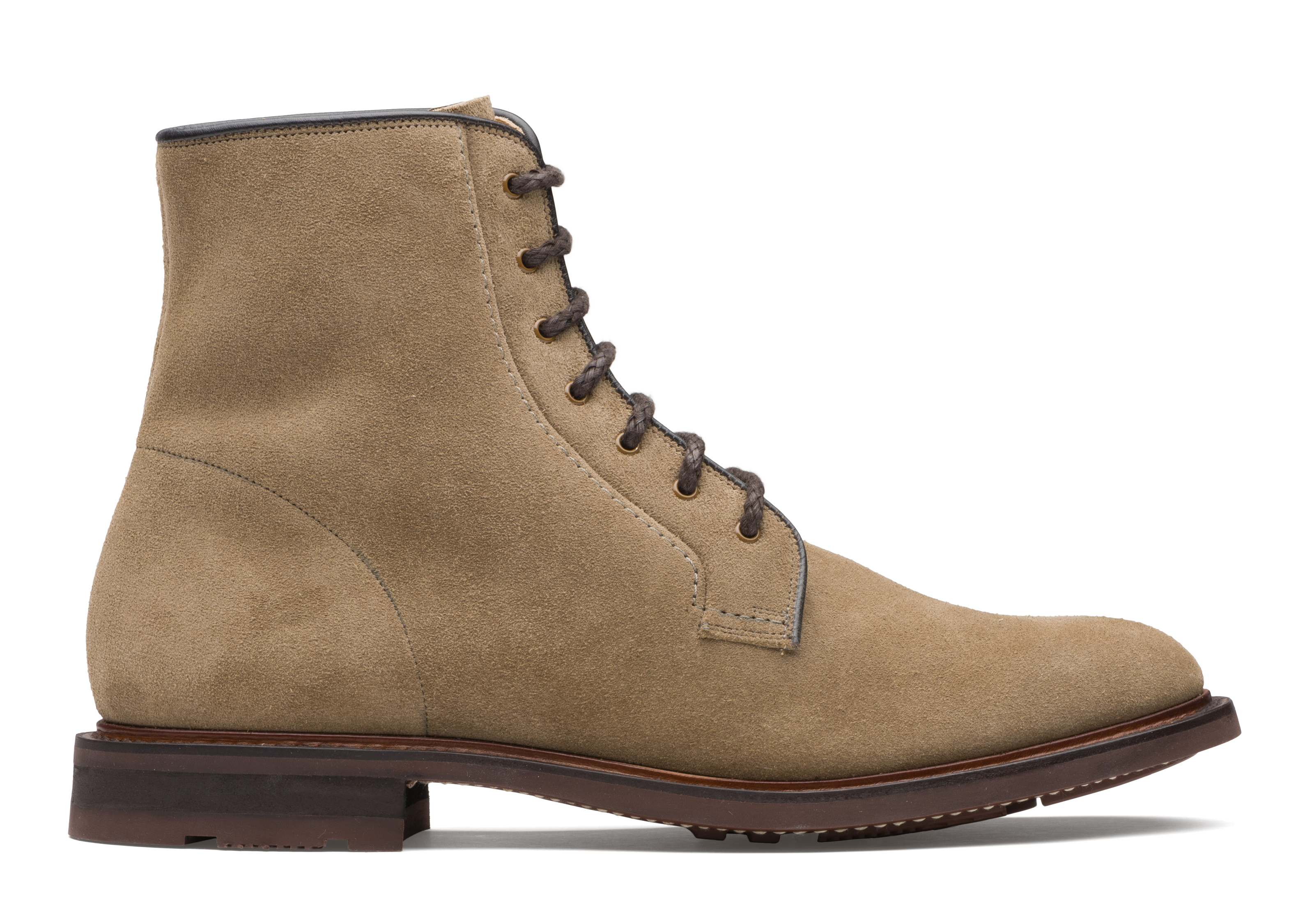Stone Suede Lace Up Boot Church s