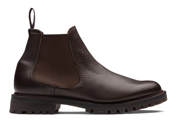 Church's  Soft Grain Leather Chelsea Boot Ebony