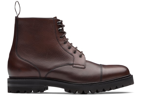 Church's  Soft Grain Leather Derby Boot Burnt