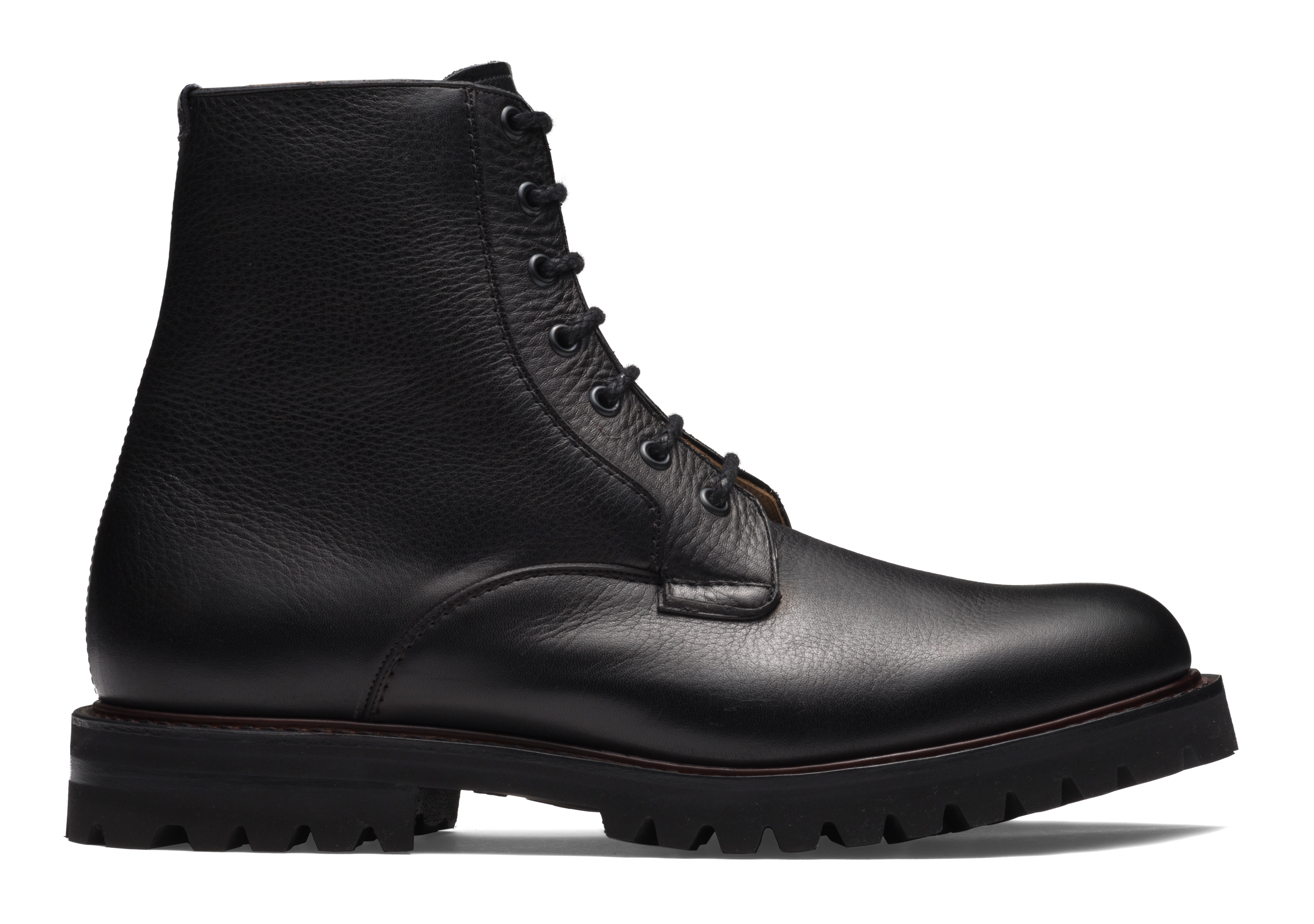 Coalport 2 Soft Grain Lace Up Boot Black