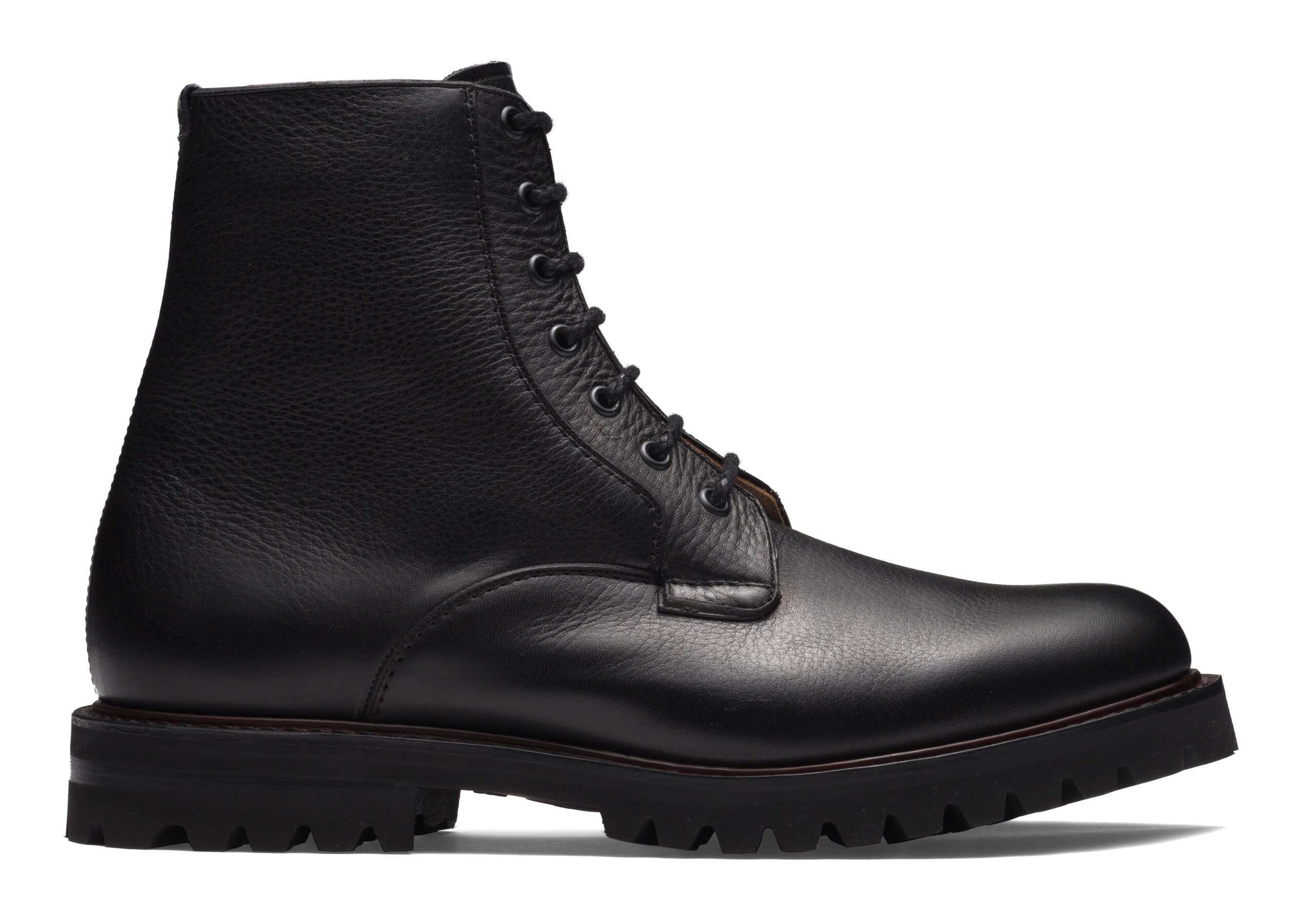 Men's Soft Grain Lace-Up Boot Black | Church's