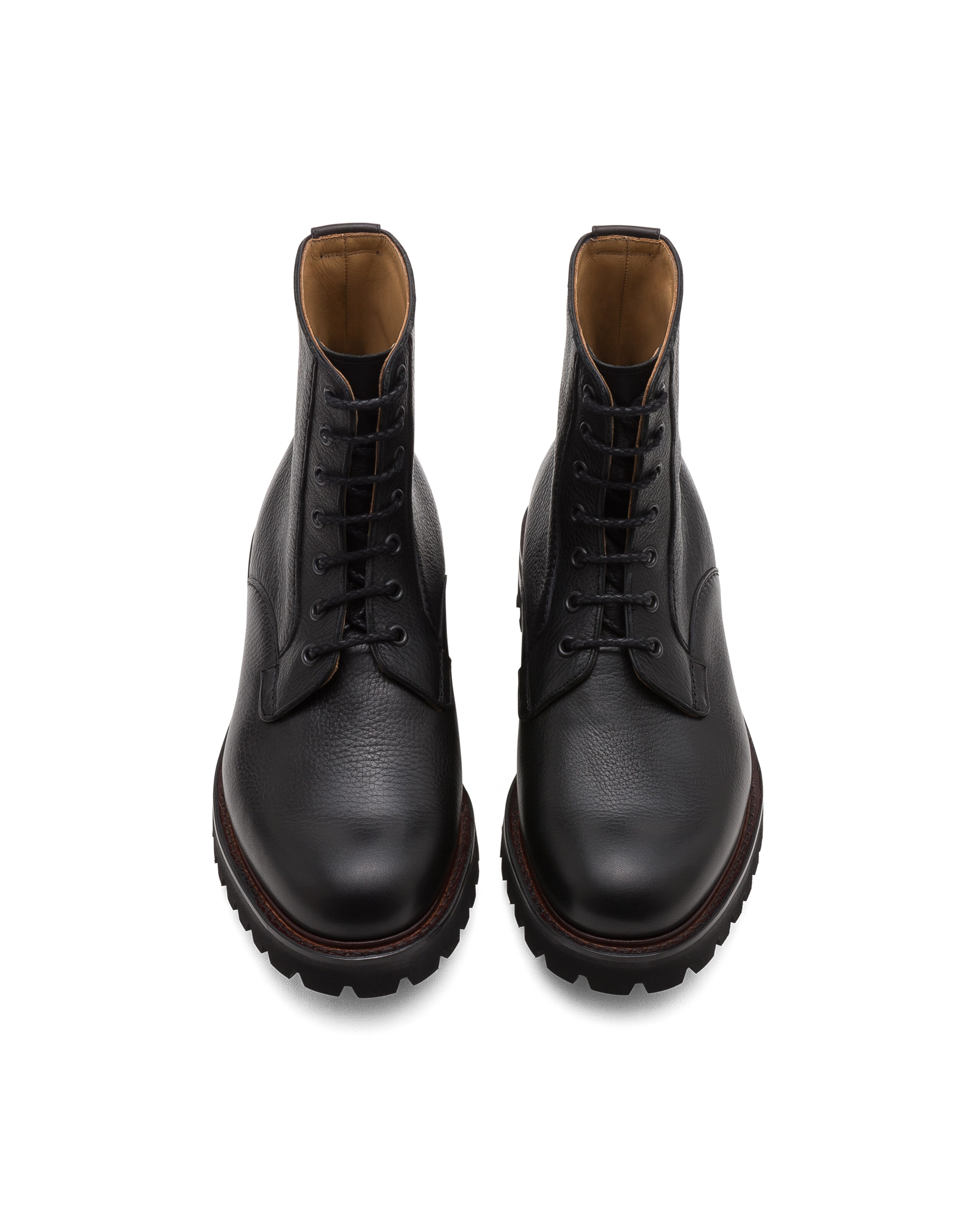 Coalport 2 Church's Soft Grain Lace-Up Boot Black