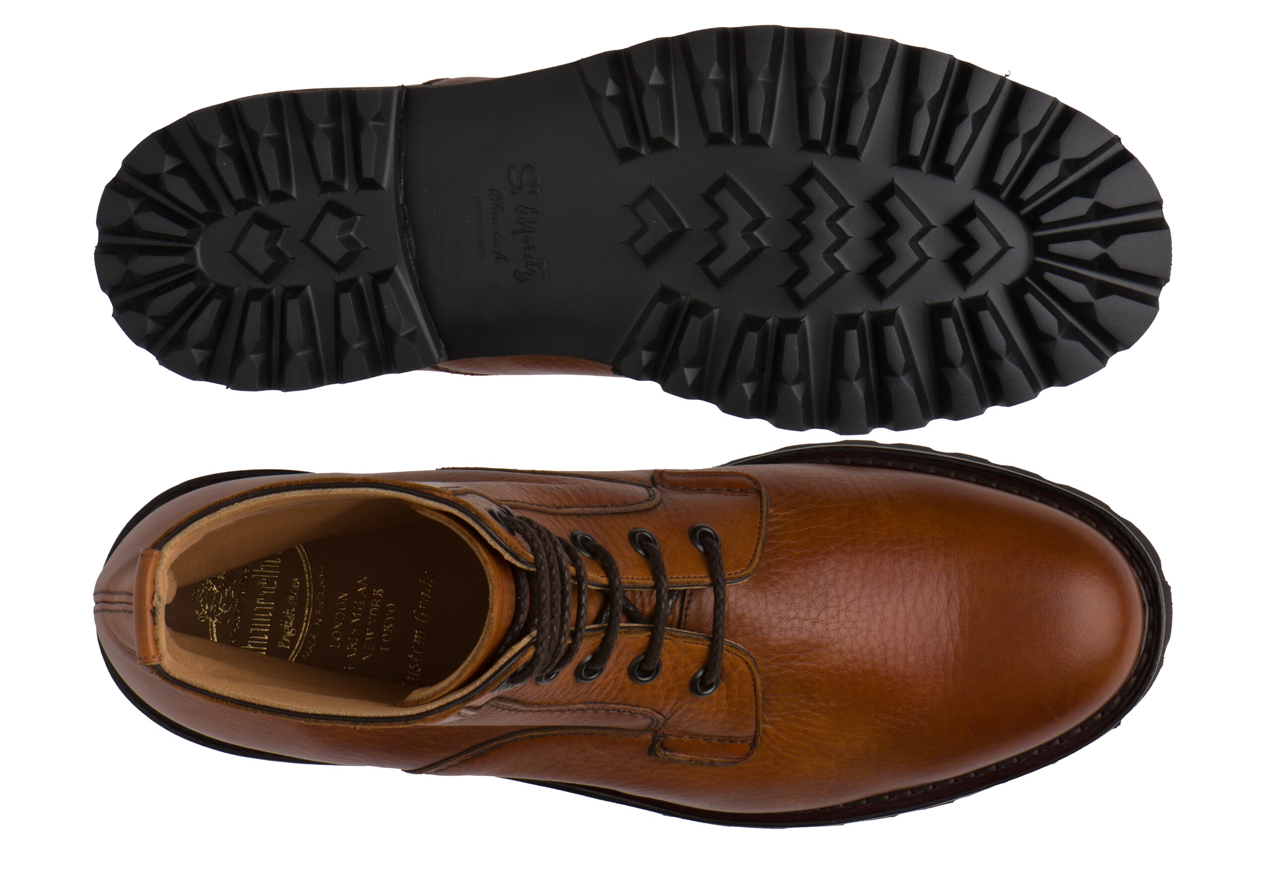 Coalport 2 Church's Soft Grain Lace-Up Boot Brown