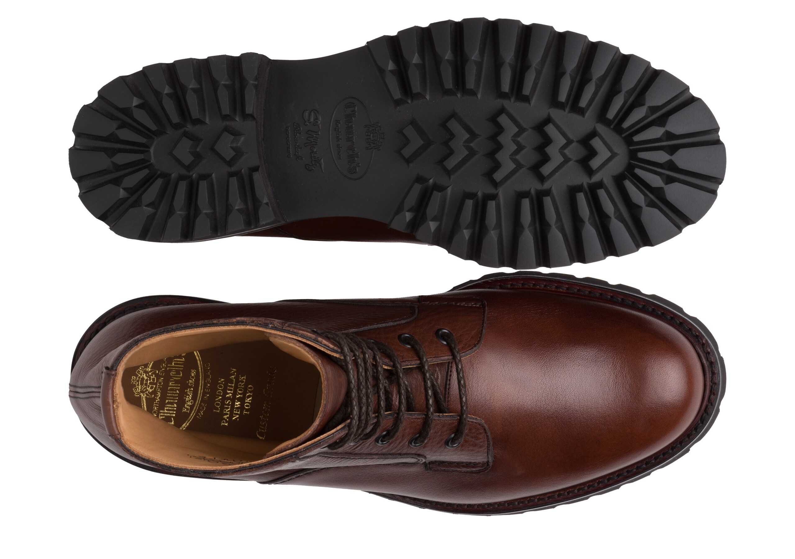 Coalport 2 Church's Soft Grain Lace-Up Boot Brown
