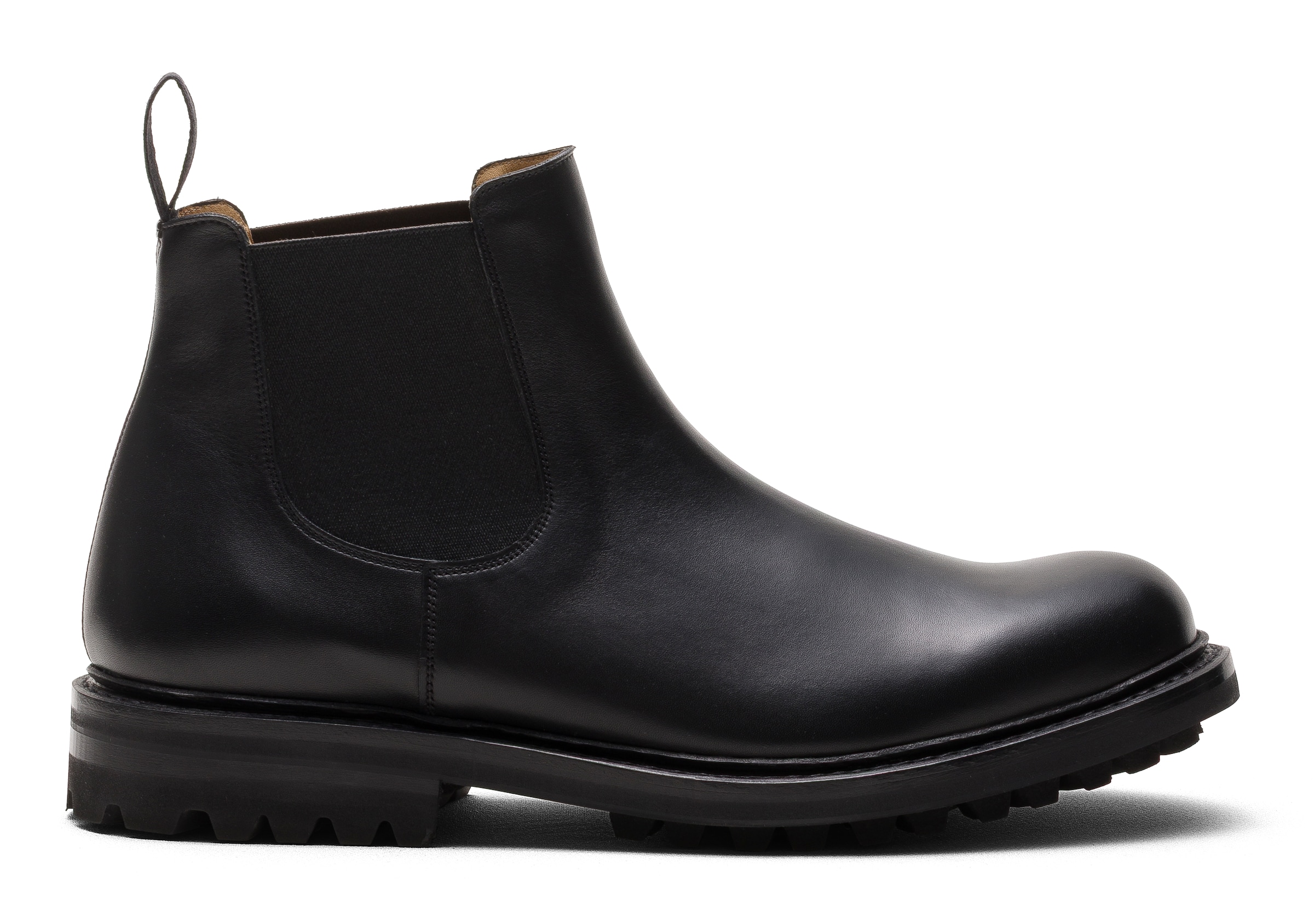 Church Calfskin Chelsea Boot, Man, Black, Size 9