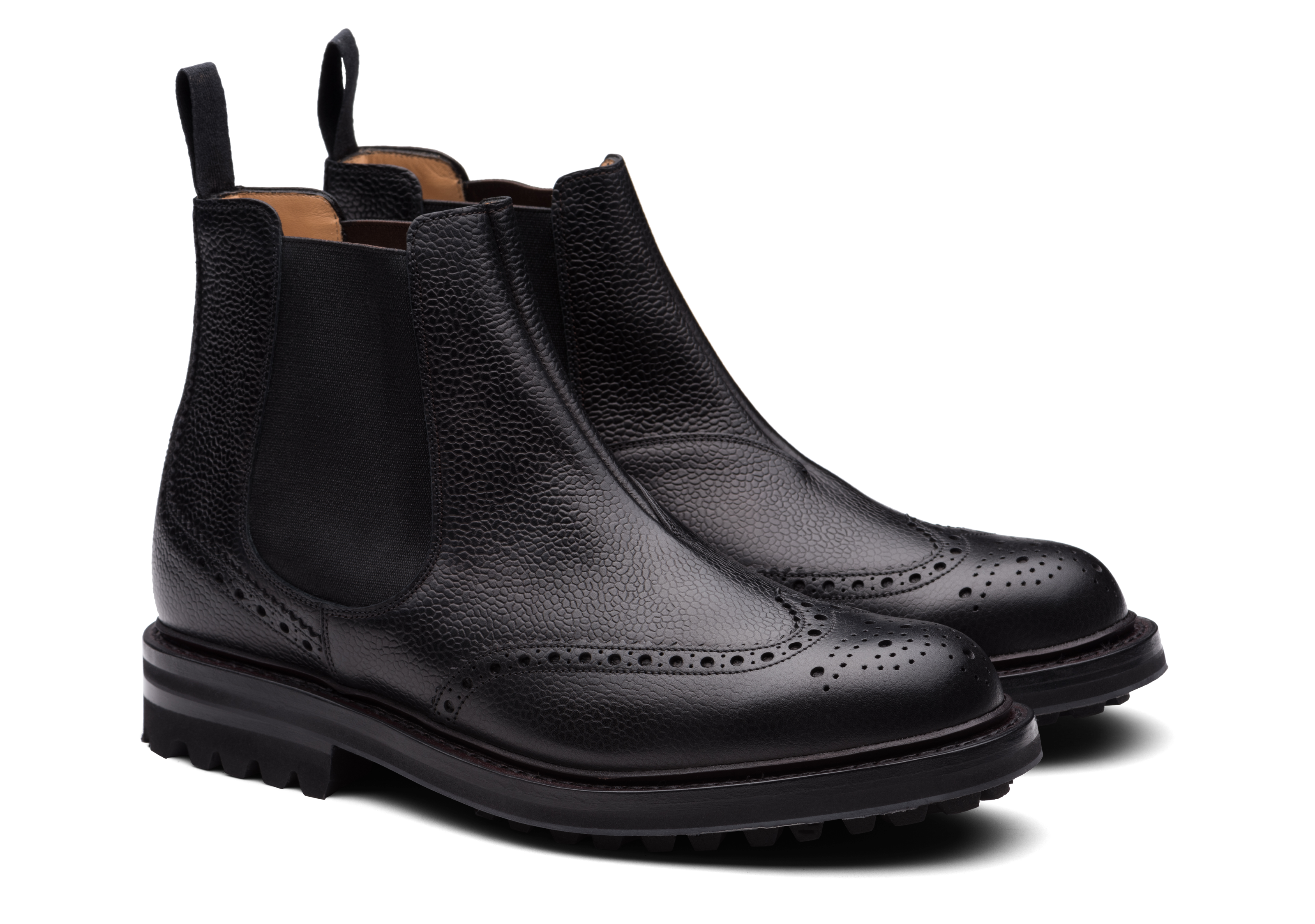 Chelsea boots brogue mens online