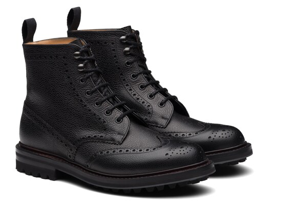 Church's Mc farlane lw Highland Grain Lace-Up Boot Brogue Black