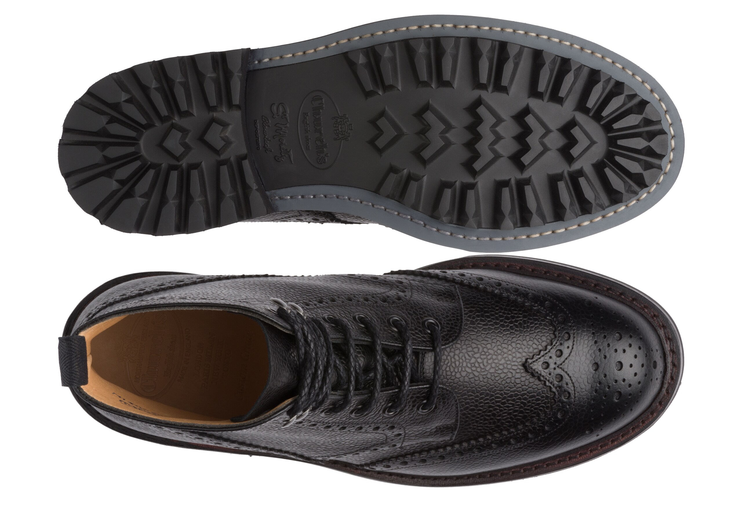 Mc farlane lw Church's Highland Grain Lace-Up Boot Brogue Black