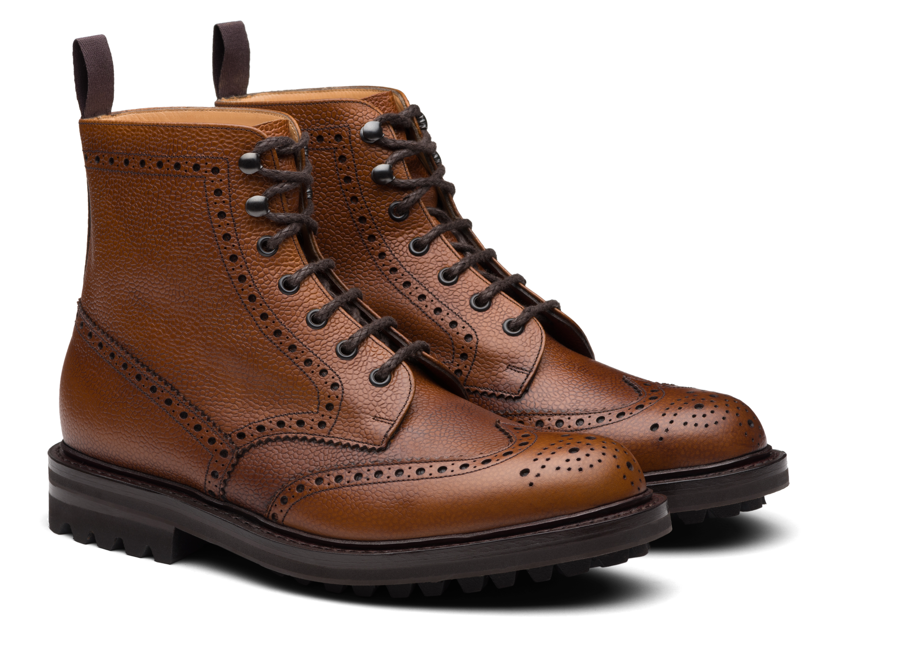 Mc farlane lw Highland Grain Lace Up Boot Brogue Walnut