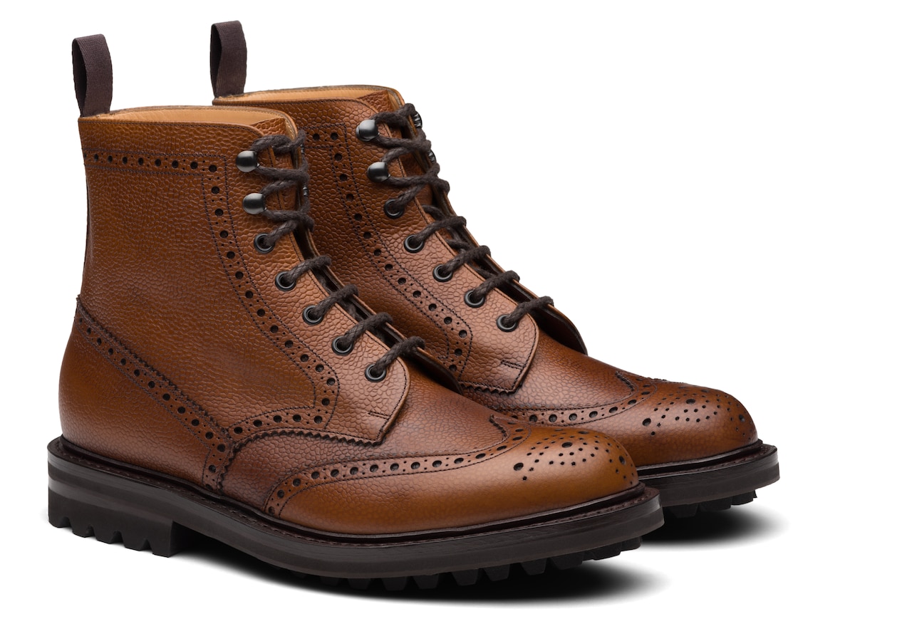 Mc farlane lw Highland Grain Lace-Up Boot Brogue Brown | Church's