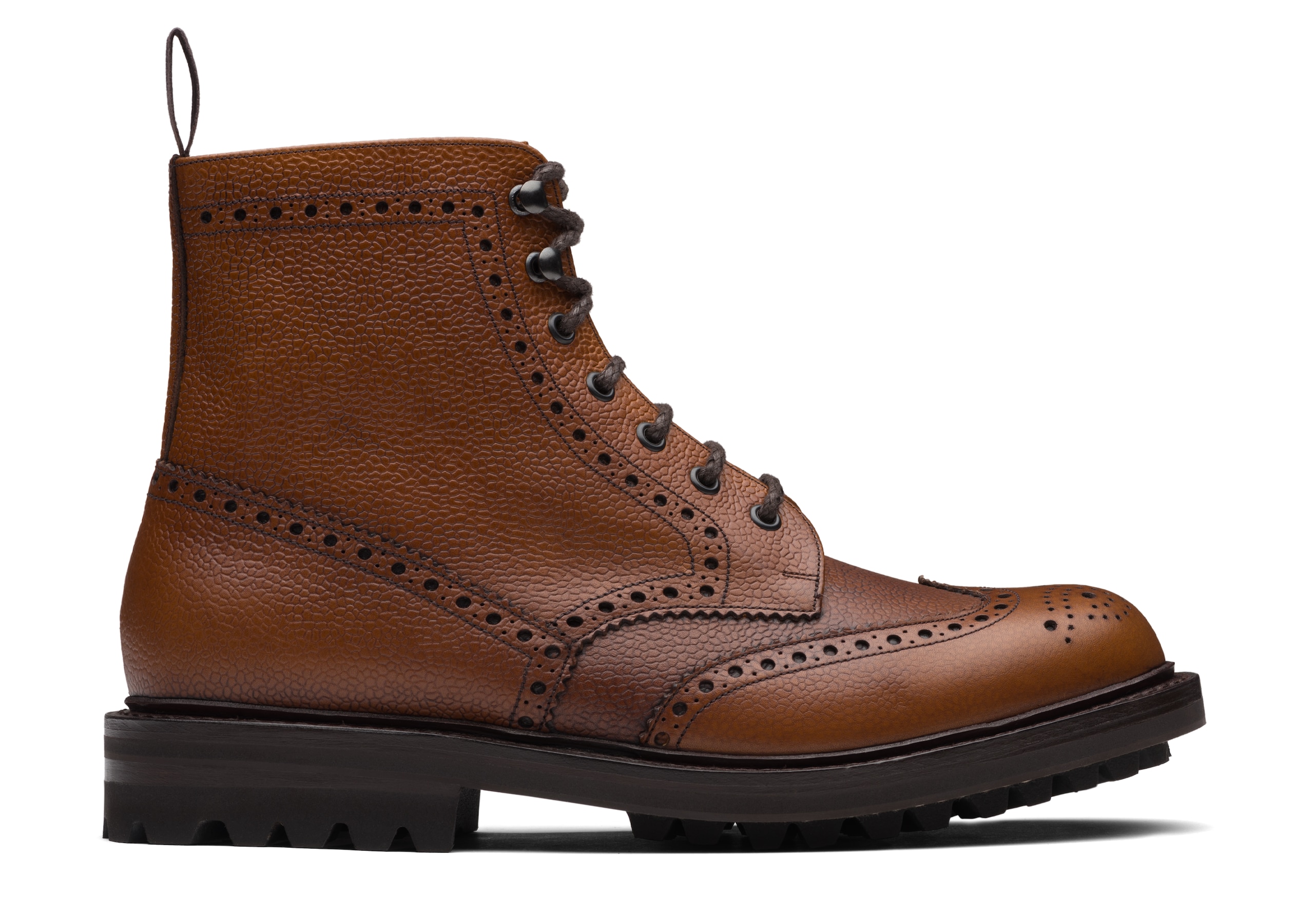 Men's Mc farlane lw Highland Grain Lace-Up Boot Brogue Brown | Church's