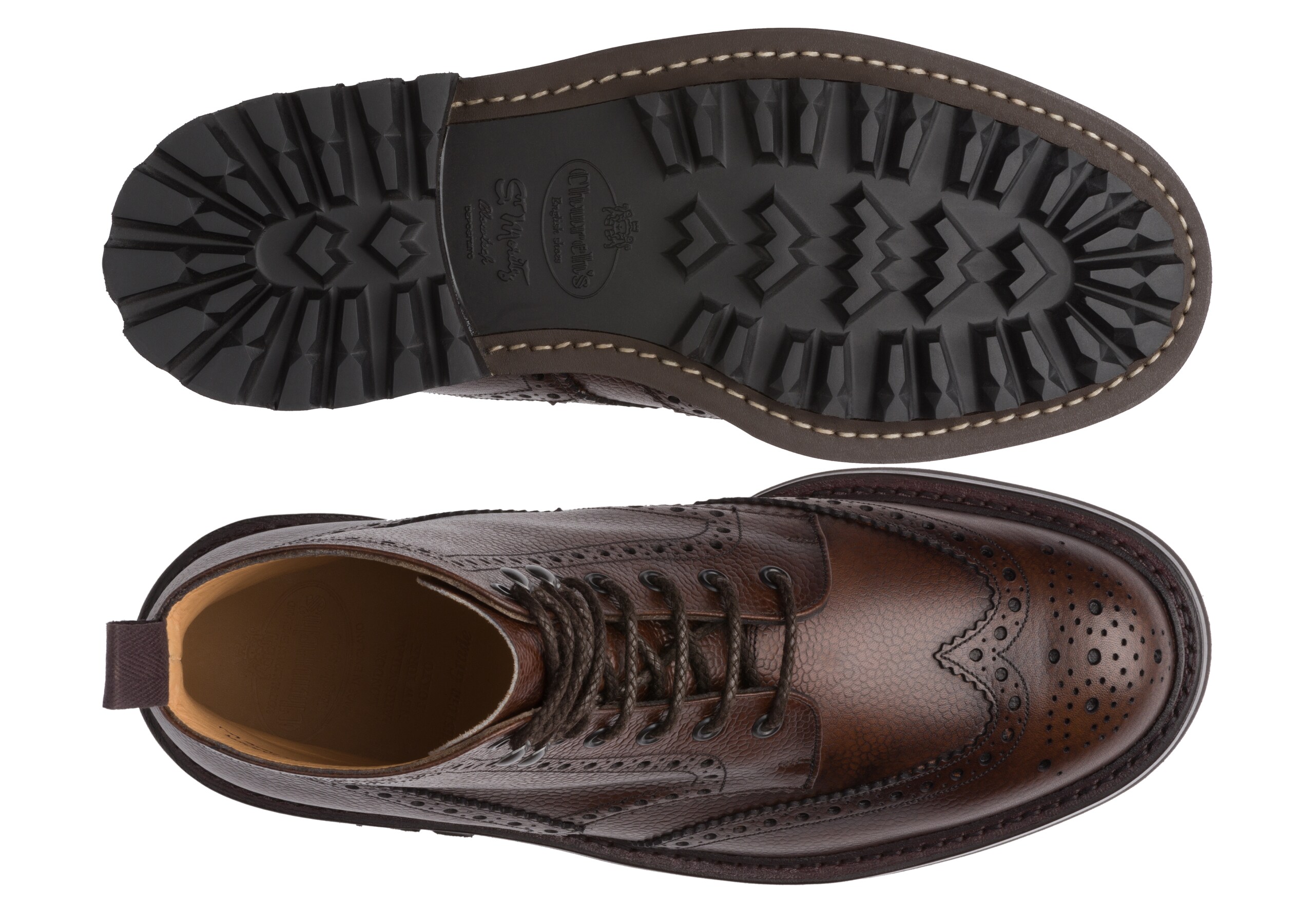 Mc farlane lw Church's Highland Grain Lace-Up Boot Brogue Brown