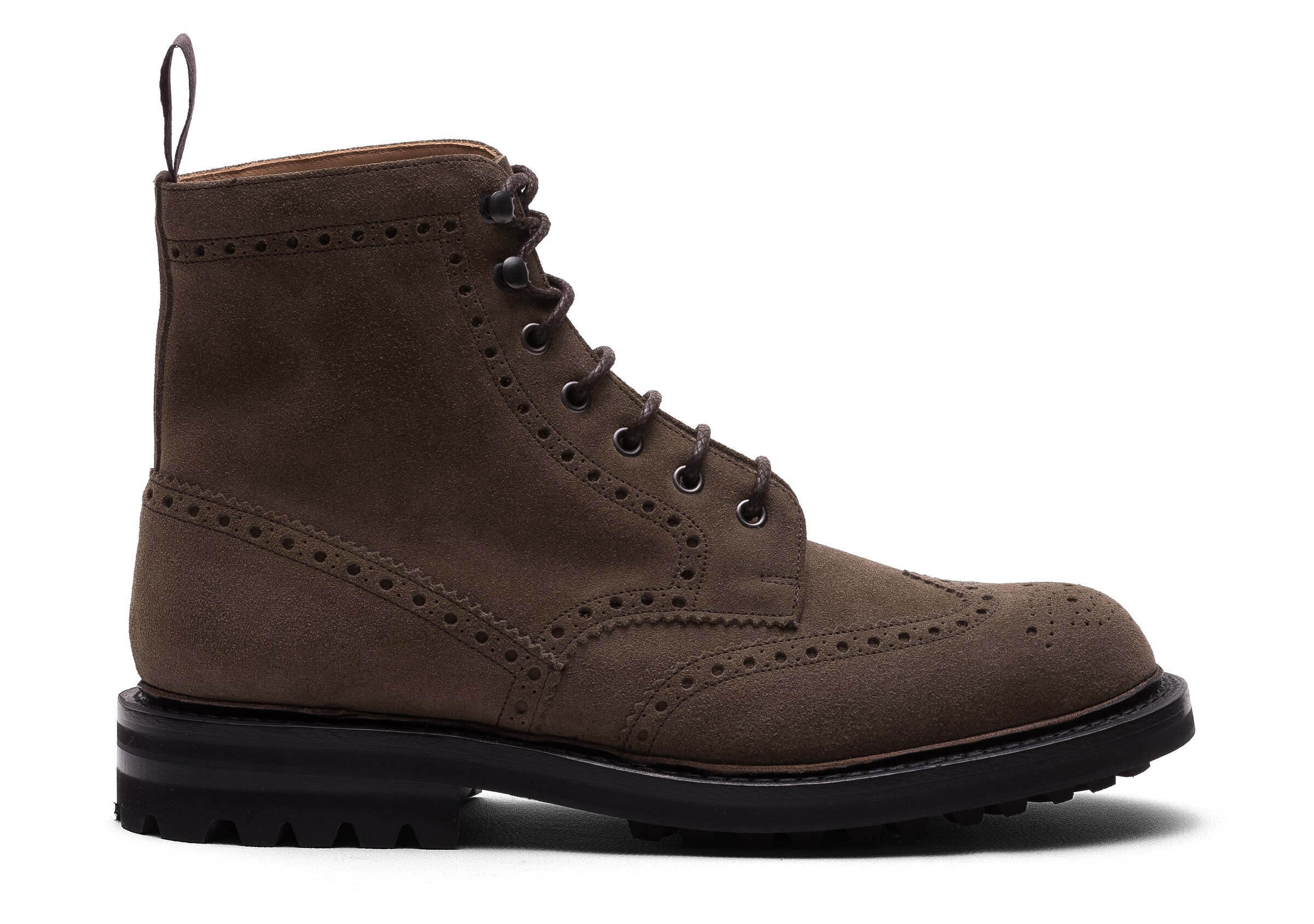 Church Suede Lace-up Boot, Man, Mud, Size 6