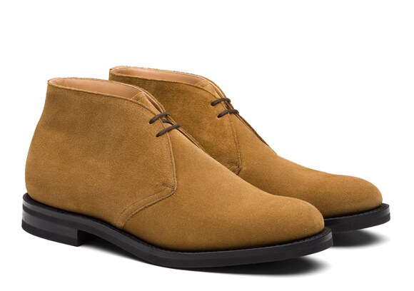Church's true Desert Boot in Castoro Suede Calfskin Maracca