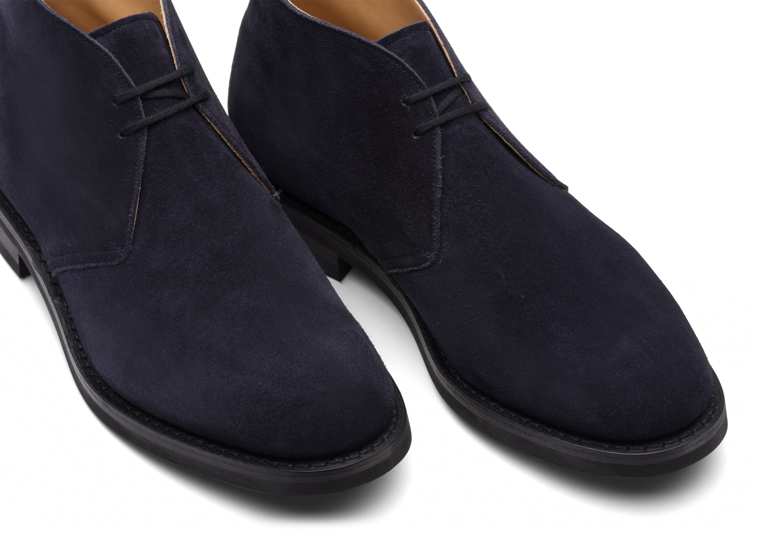 Ryder 3 lw Church's Stivale Desert in Pelle Scamosciata Blu