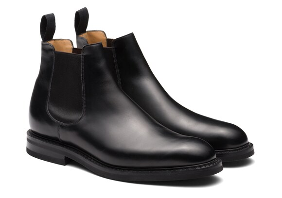 Church's Goodward r lw Nevada Leather Chelsea Boot Black