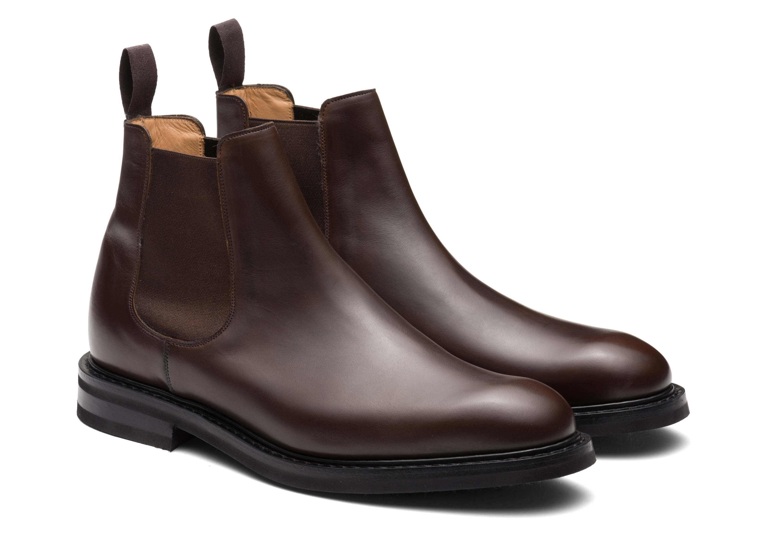 Årligt Adgang værdighed Men's Nevada Leather Chelsea Boot Brown | Church's