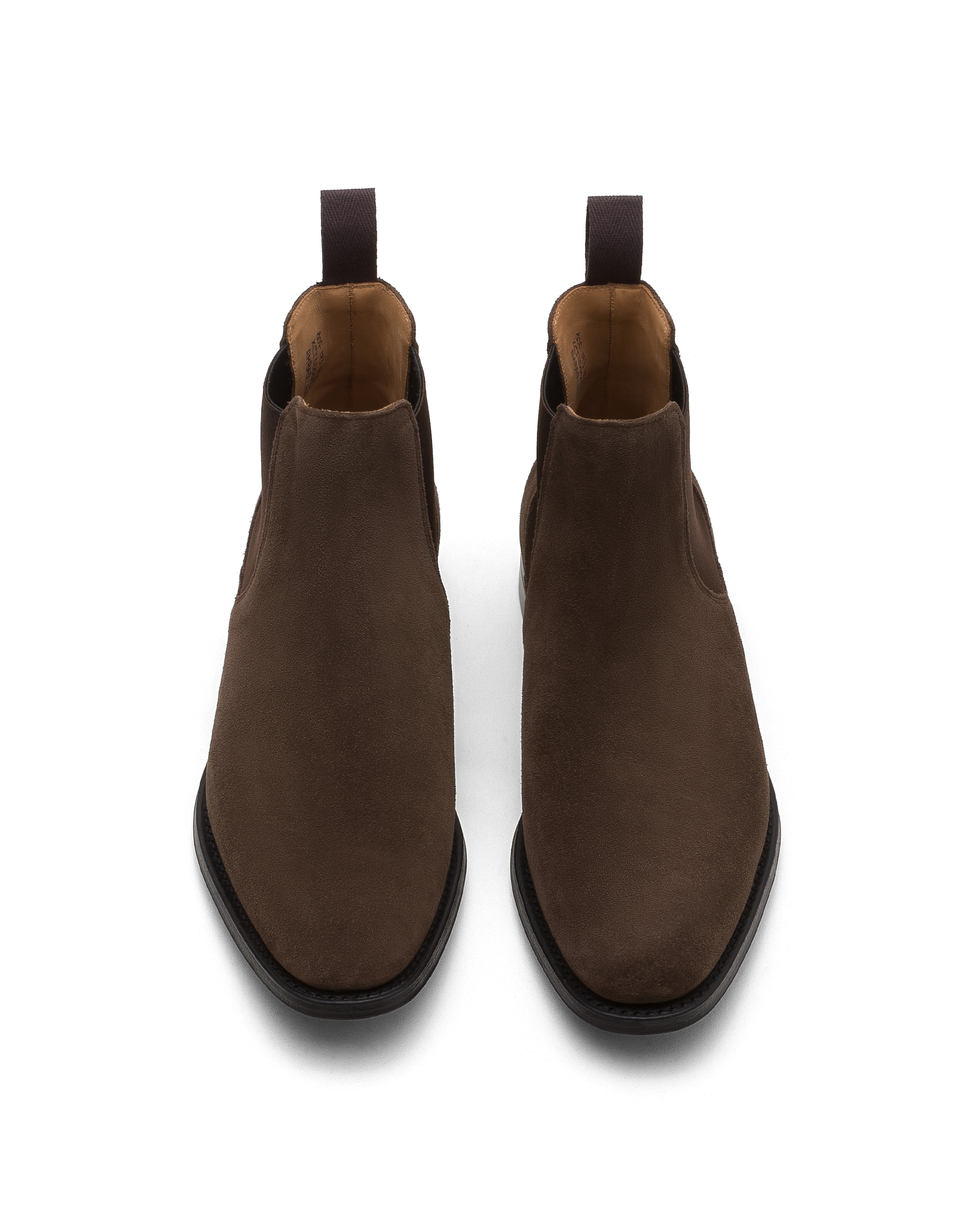 Amberley ^ r Church's Botte Chelsea en Veau Velours Marron