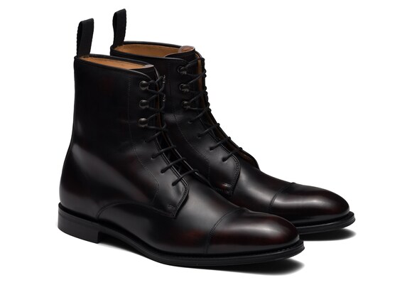 Church's  Superior Calf Lace Up Boot Burgundy
