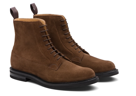 Church's true Bottes derby à lacets en daim Sigar