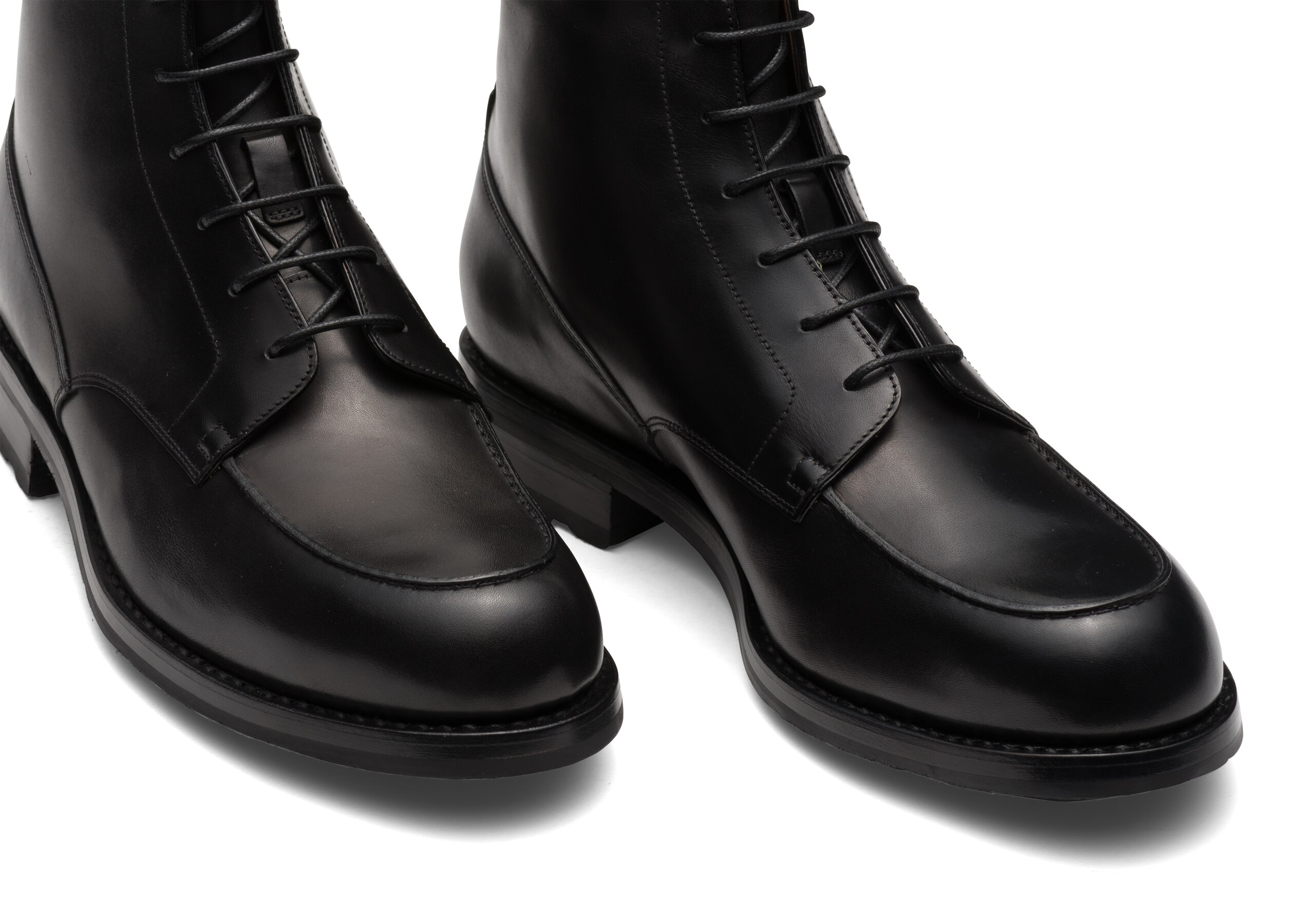 Havant Church's Botte Derby en Cuir Nevada Noir